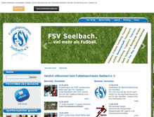 Tablet Screenshot of fsv-seelbach.de